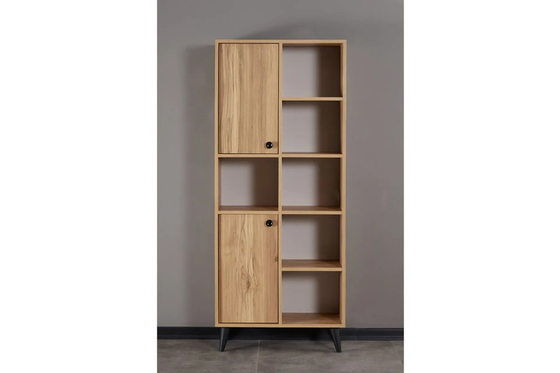 UGOS Bookcase  & Storage Cabinet Walnut